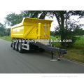 full trailer with hydraulic cylinder and draw bar